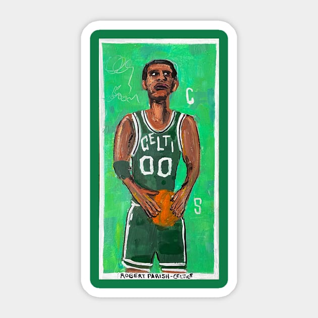 Robert Parish Sticker by ElSantosWorld